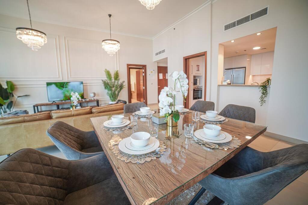 First Class 2Br With Full Dubai Skyline & Sea View Экстерьер фото